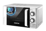 СВЧ-печь CENTEK CT-1585 белая / 20л, мех.упр, 700 Вт